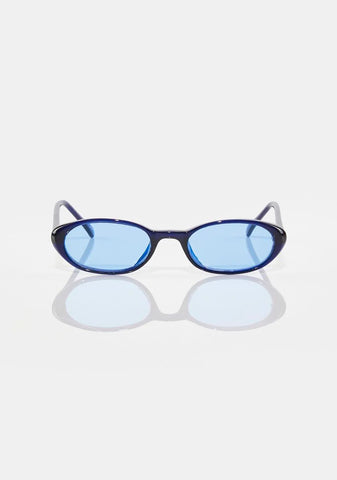 Jammers Blue Square Sunglasses