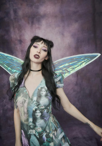 Eye Of The Deceiver Iridescent Fairy Wings
