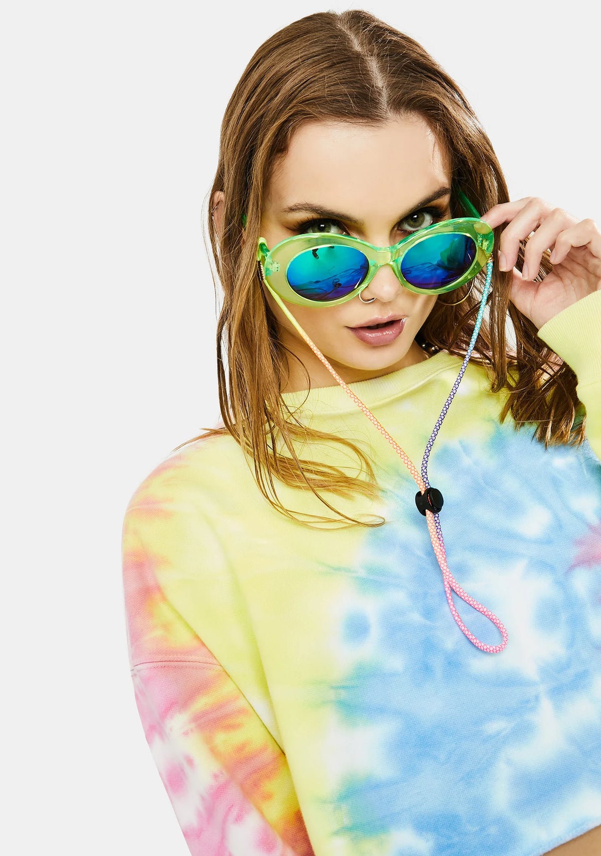 Pastel Please Rainbow Sunglasses Chain