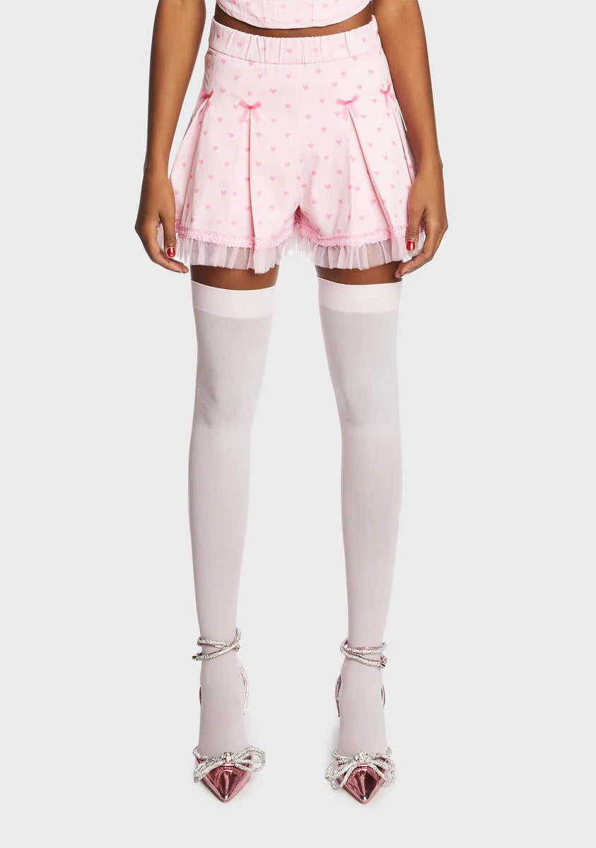 Hold My Heart High Waist Shorts