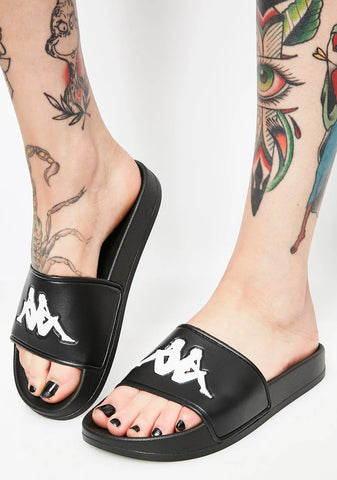 Dark Authentic Adam 2 Slide Sandals