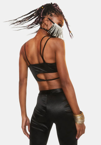 Supernova Girl Asymmetrical Bra Top