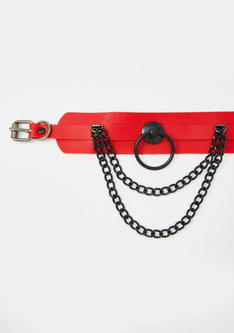 Flame Phantom Trap O-Ring Choker