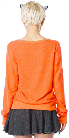 Meow! Baggy Beach Jumper