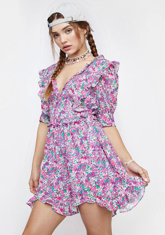 Katarina Floral Mini Dress
