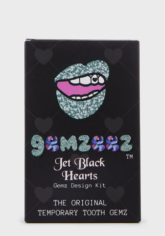 Jet Black Hearts Design Kit