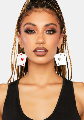 Play Your Cards Right Earrings