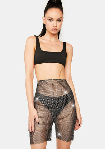 First Night Out Sparkle Shorts
