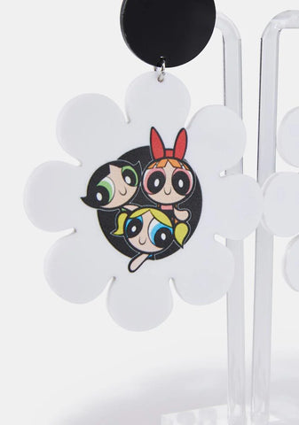 Groovy Gals Flower Earrings