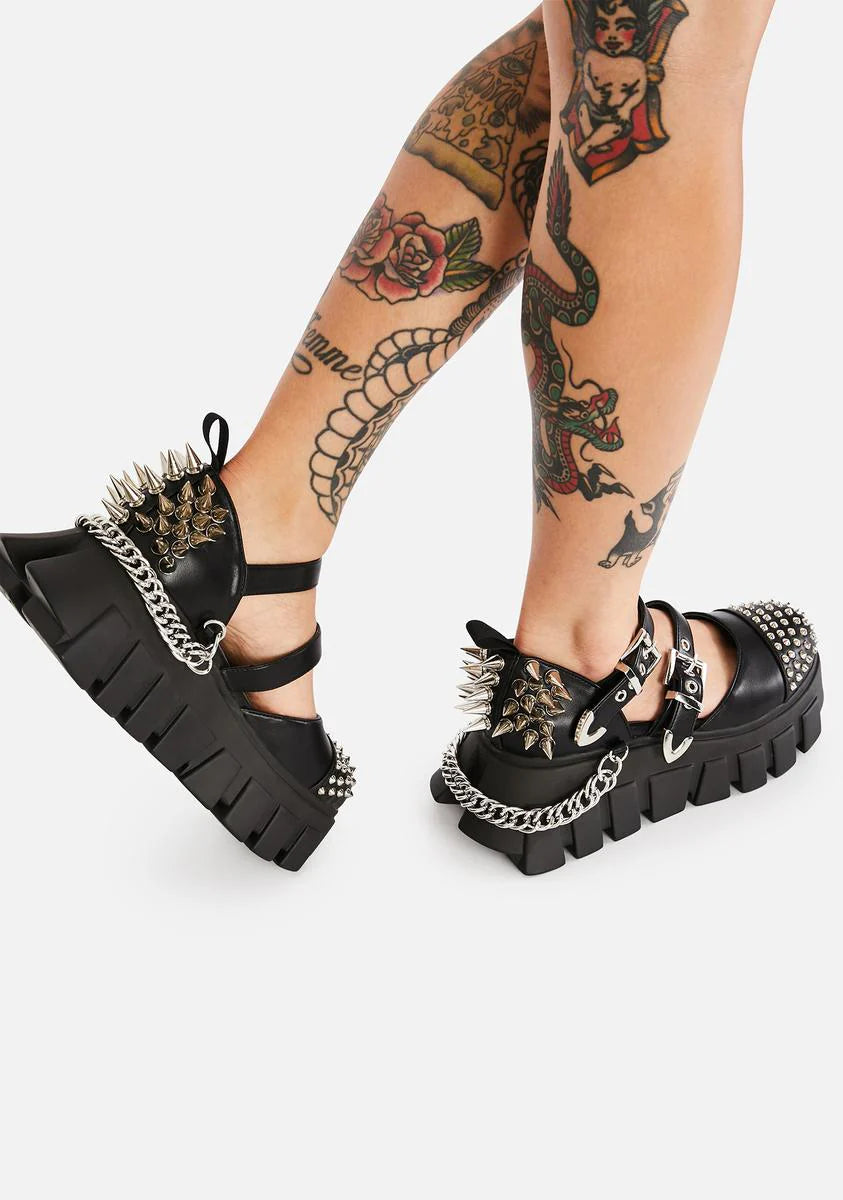 Harsh Rewards Platform Sandals