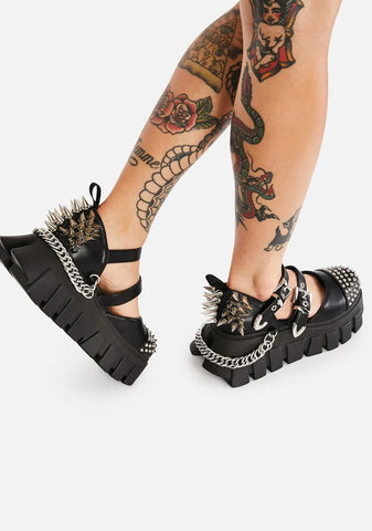 Harsh Rewards Platform Sandals