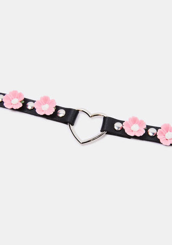 Never Dies Flower Choker