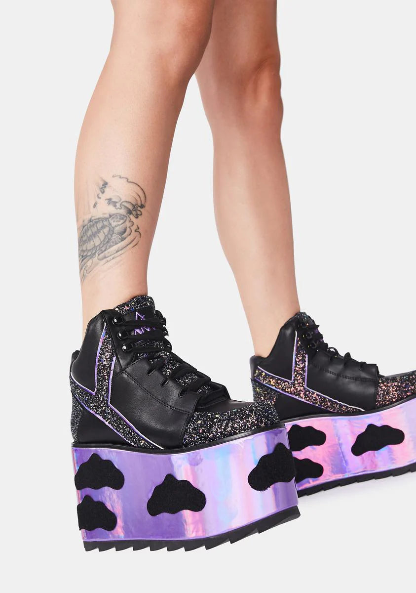 Black Qozmo Sky Platforms