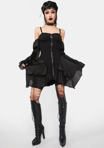 Witchy Corset Mini Dress