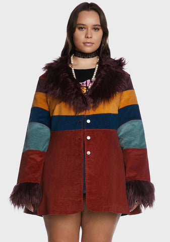 Plus Break Free Corduroy Coat