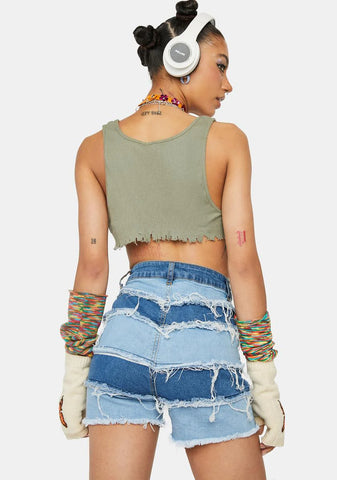 Sun For Daze Denim Shorts