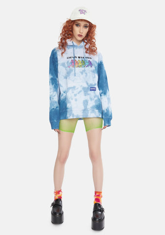 Aliens Tie Dye Hoodie