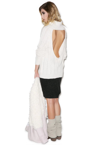 Solstice Backless Sweater