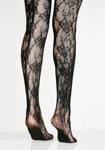 Baby Monster Lace Tights