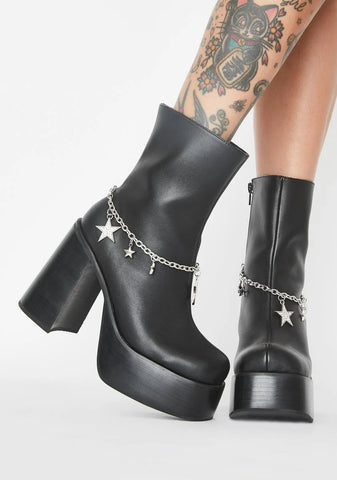 Superstar Saga Platform Boots