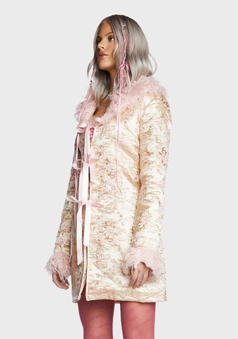 High Class Heiress Brocade Coat