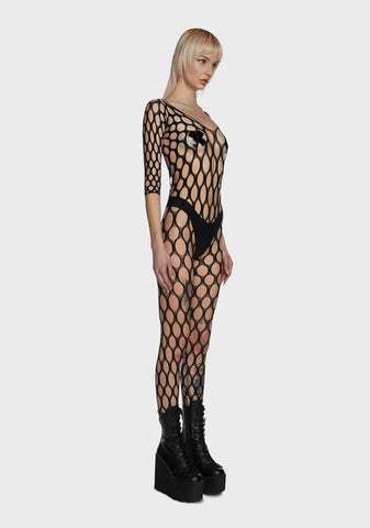 Never Know Fishnet Bodystocking