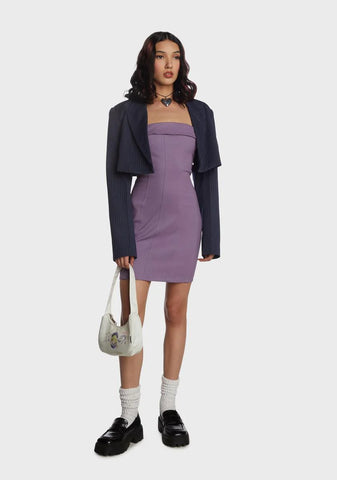 Orchid The Truth Hurts Mini Dress