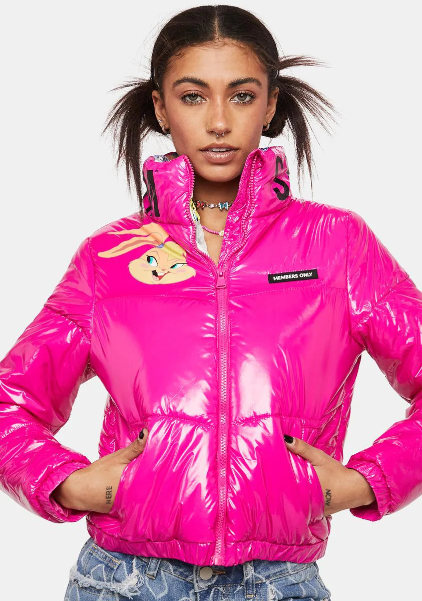 X Space Jam High Shine Puffer