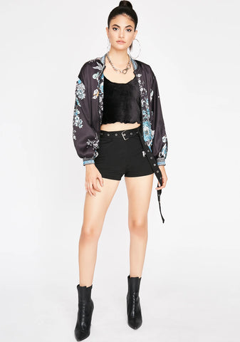 Spill The Tea Bomber Jacket