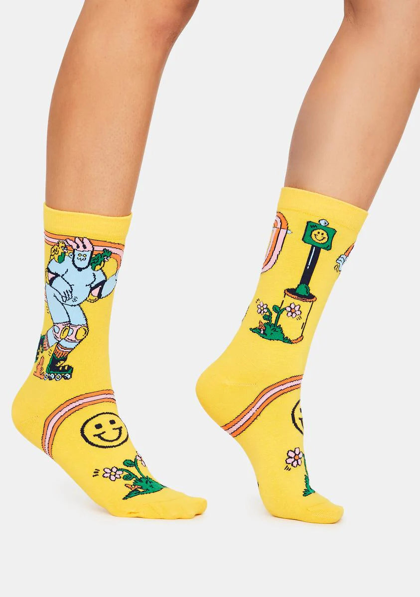 x Dreyfus Skate Day Crew Socks