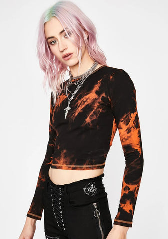 Fallen Phoenix Tie Dye Top