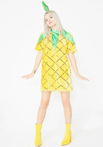 Lil Miss Fine-Apple Costume