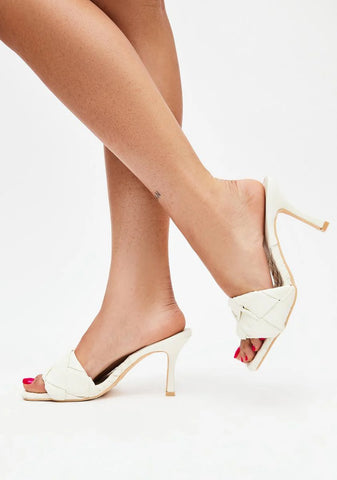 Snow We Go Way Back Kitten Heels