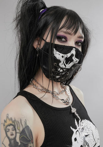 Living Dead Skeleton Face Mask