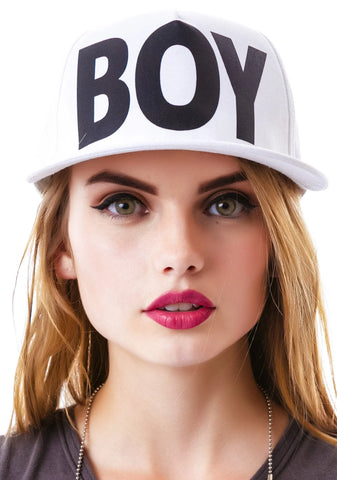 BOY Cap - White