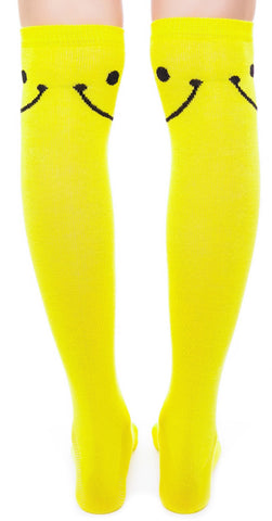 U Make Me Happy Knee Socks