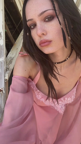 Whirlwind Radiance Mini Dress - Pink