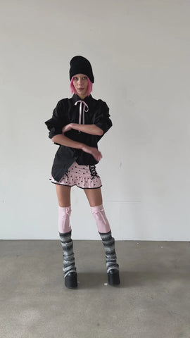 Bound To Tempt Mini Skirt