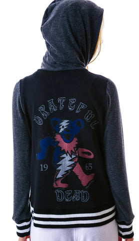 Sandra Dead Head Varsity Zip Up