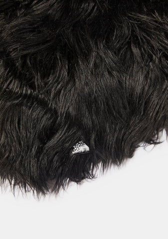 Midnight Shagadelic Heart Pillow