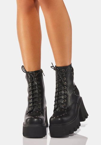 All I Need Platform Boots