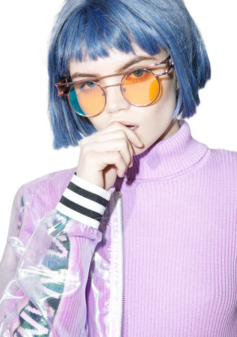 Speqz Pink Holo Sunglasses