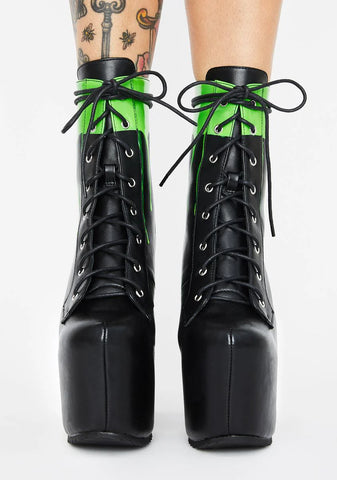 Slime Time Platform Boots