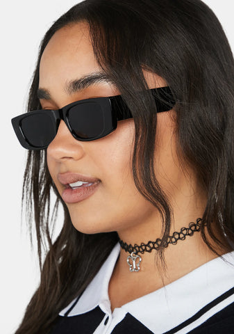 Under The Palms Cat Eye Sunglasses