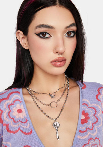 Key To Me Layered Choker