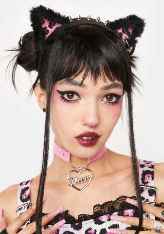 Cat Call Charm Choker