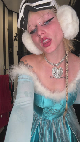 Icy Princess Costume Set