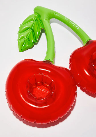 Sour Cherry Inflatable Drink Holder