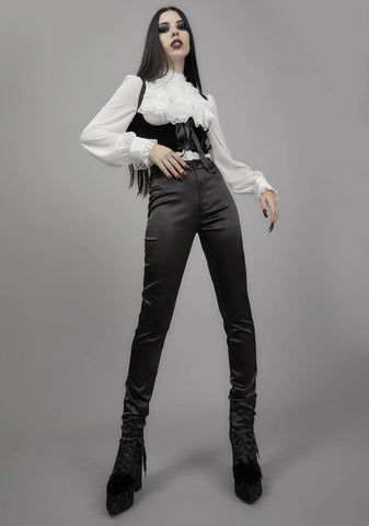 Darkest Descent Satin Pants