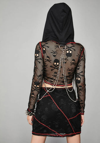 Evil Hiding Chaos Spike Hood